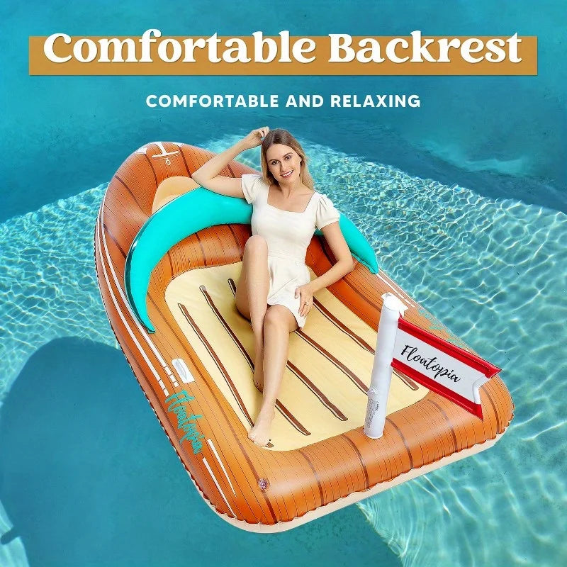 Giant Inflatable Boat Pool Float