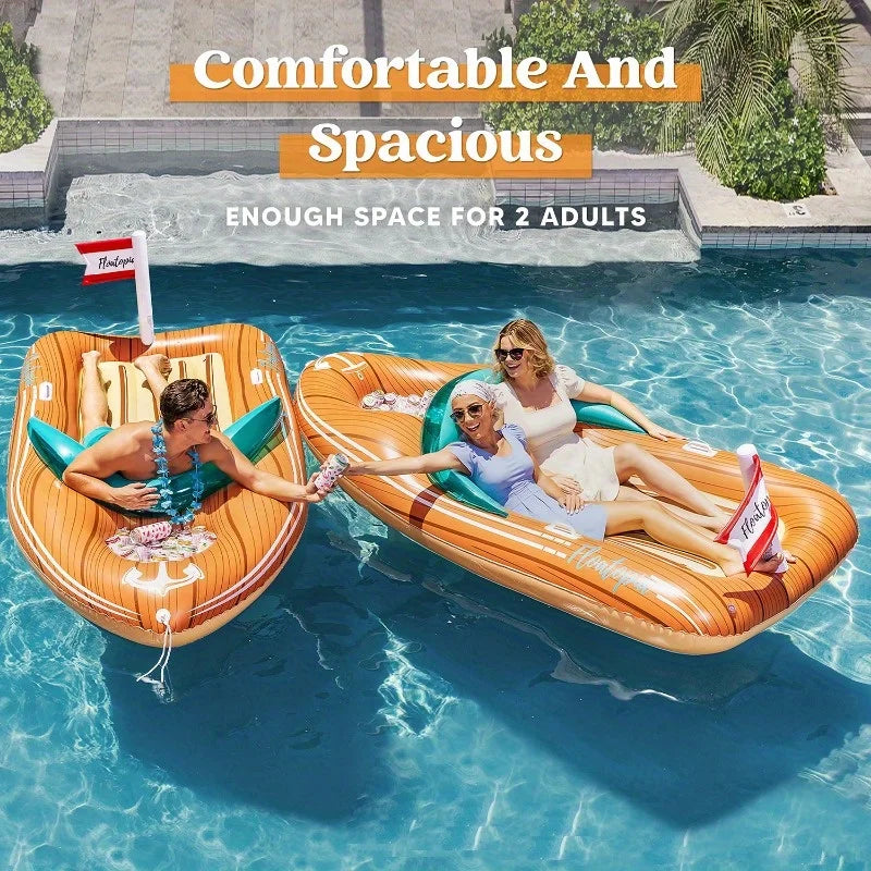 Giant Inflatable Boat Pool Float