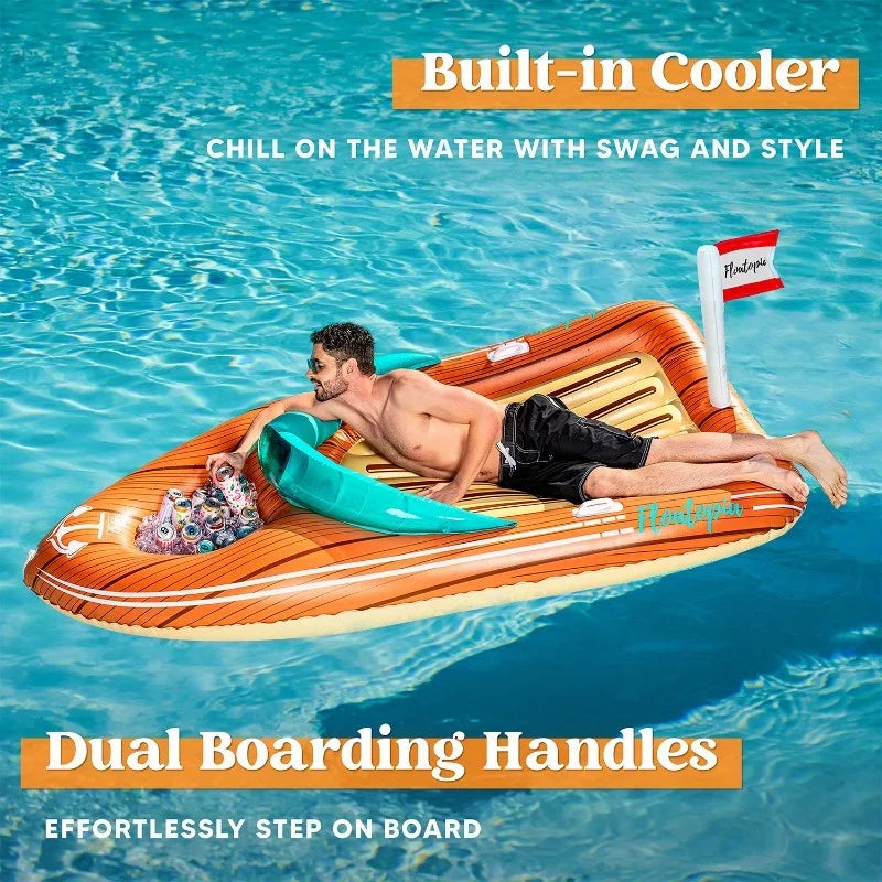 Giant Inflatable Boat Pool Float