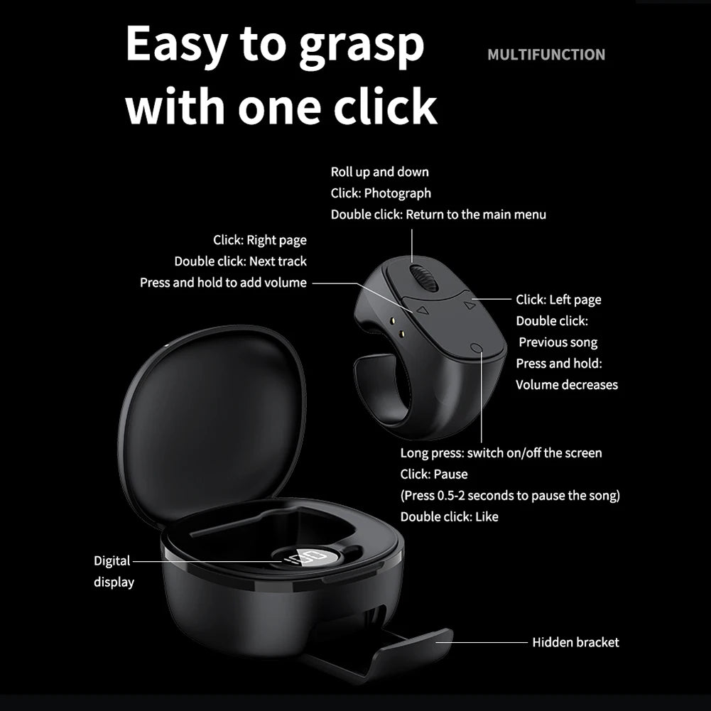SpinRing Travel Selfie Shutter Remote