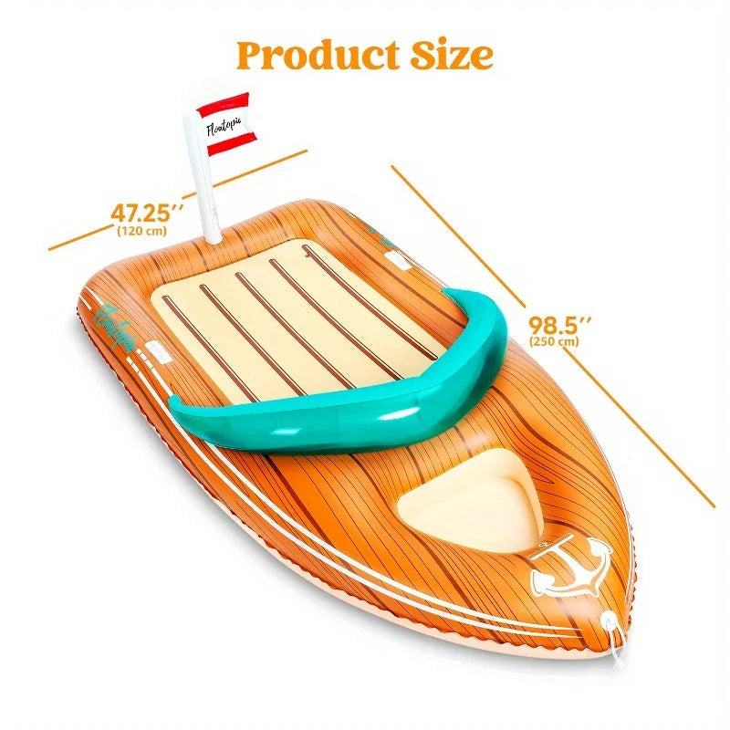 Giant Inflatable Boat Pool Float